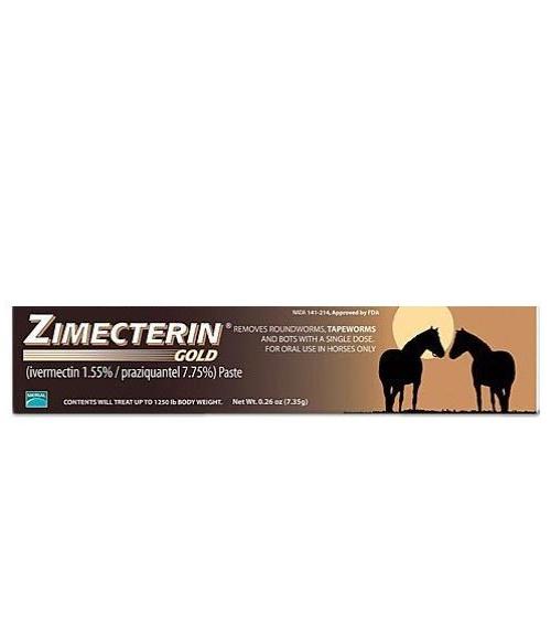 Zimecterin Gold Paste, Single dose
